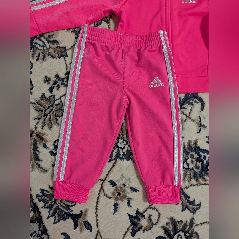 Adidas Pink Tracksuit for Kids